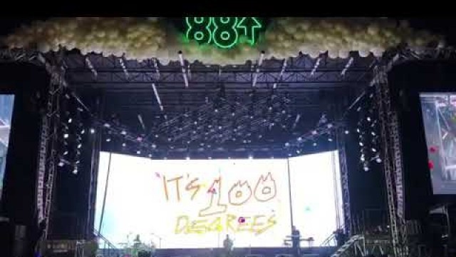 'Rich Brian - 100 Degrees,KIDS - Festival Head In The Clouds (Los Angeles)'