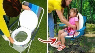 'CAMPING With KIDS Is EASY! Try These Life-Saving DIYs And Hacks'