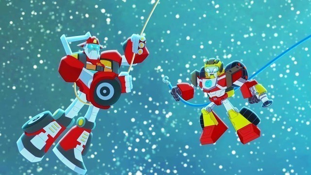 'Autobots in Space!!! | Rescue Bots Academy | Full Episodes | Transformers Kids'