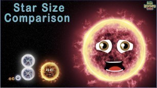 'Universe Size Comparison and Star Size Comparison'