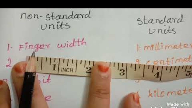 '3rd std  maths measurement of length /meter  mm CM  km /comparison  chapter4 term1'