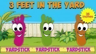 '3 Feet in a Yard: A Measurement Song From Mr. R.'