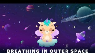'Guided Meditation for Kids | BREATHING IN OUTER SPACE | Mindfulness for Children'