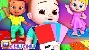 'The Color Hop Song - ChuChu TV Baby Nursery Rhymes and Kids Songs'