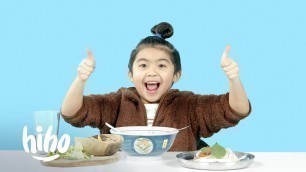'Kids Try Soups From Around The World | HiHo Kids'