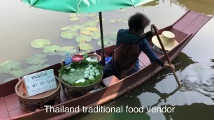'Thai exotic Dessert || unique food vendor || kids try food'