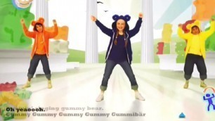 'I Am A Gummy Bear | 2 Minute Dance Exercise For Kids Brain Development Program | Mind World Academy'