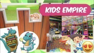 'mellion visits a kid indoor playground  kids empire! {can\'t believe he said this}