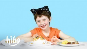 'Kids Try Country\'s National Dishes | Kids Try | HiHo Kids'