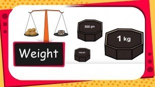 'Maths - Measurement Weight - English'
