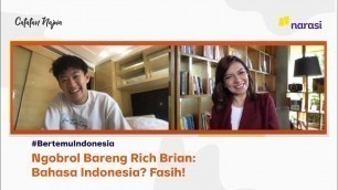 'Ngobrol Bareng Rich Brian: Bahasa Indonesia? Fasih! | Catatan Najwa'