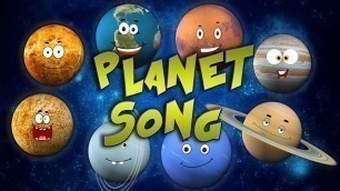 'Planets of the Solar System | Videos for Kids | Planet Song'