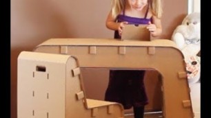 '6 BRILLIANT DIYs YOU CAN MAKE FROM CARDBOARD FOR YOUR KIDS AT HOME'