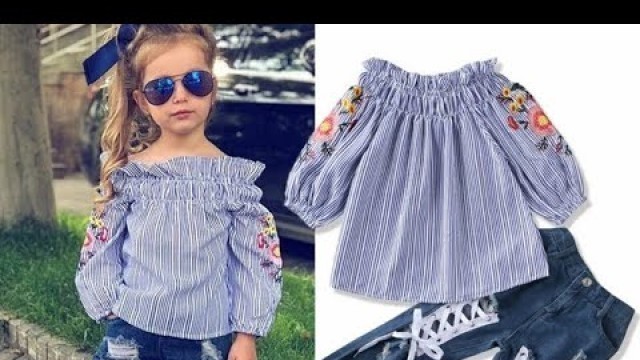 'Fashion Summer kids baby clothes design'