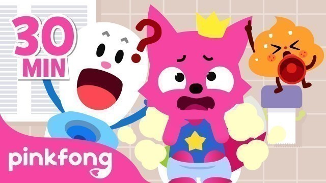 'Potty training song compilation for kids | Healthy Habits | Pinkfong Rhymes for Children'