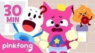 'Potty training song compilation for kids | Healthy Habits | Pinkfong Rhymes for Children'