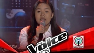 'The Voice Kids Philippines Blind Audition \"Empire State of Mind\" by Khen'