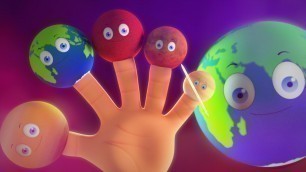 'Planets Finger Family | Planet Song | 3D Nursery Rhymes Songs For Kids'