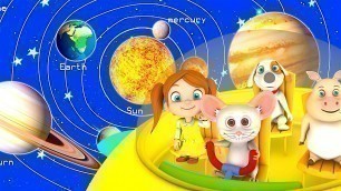 'The Solar System Song | Kindergarten Nursery Rhymes & Songs for Kids'