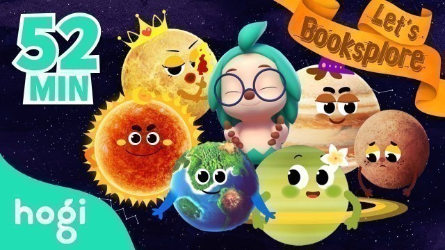 '[ALL] Hogi\'s Space Exploration | Booksplore: Planet Exploration Cartoon | Learn with Hogi & Pinkfong'
