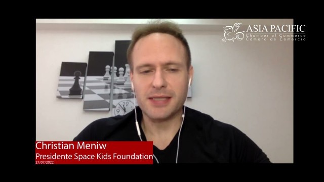 'Reflexión antes de Exportar - Christian Meniw: Presidente Space Kids Foundation'