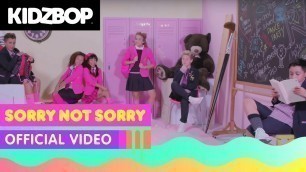 'KIDZ BOP Kids – Sorry Not Sorry (Official Music Video) [KIDZ BOP 36]'