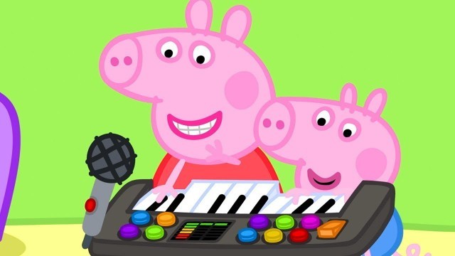 '⭐️ New Season ⭐️ Peppa Pig Plays Funny Music | Peppa Pig Official Family Kids Cartoon'