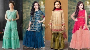 'Kids Fashion | Top Beautiful Baby gharara/ Sharara/ Plazo/ Designs/ Design & Ideas for  Wedding'