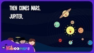 'Planet Song | Lyrics | Solar System Song | Space Song | Nursery Rhyme | Kids Song'