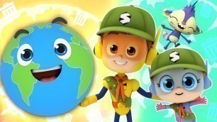 'Yes Yes Save the Earth Song | Keep our Planet Clean | Nursery Rhymes & Kids Songs | Babies Videos'
