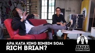 'Reaksi Bimbim #1:  Bimbim Ternyata Gak Suka Sama Rich Brian'
