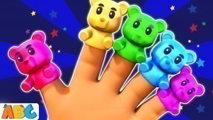 'Gummy Bear Finger Family + More Kids Songs and Nursery Rhymes | Fun Learning Colors For Kids'
