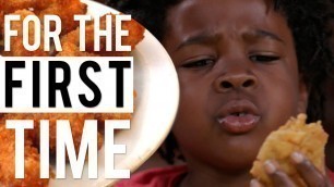 'Kids Try Vegan Soul Food \'For the First Time\' | All Def Comedy'