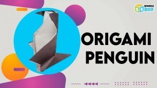 'Origami Penguin | Fun DIYs & Crafts for kids | Easy Paper Crafts for Kids | Sparkle Box'
