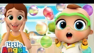 'Bubbles Song | Little Angel Kids Songs & Nursery Rhymes'