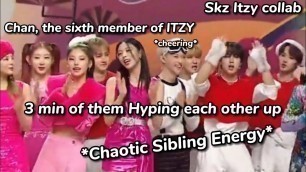 'Stray Kids and ITZY being chaotic together ✨'