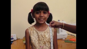 'HOW TO TAKE KIDS FROCK MEASUREMENT IN TAMIL'