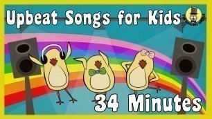 'Upbeat Kids Songs | Children\'s Song Collection | The Singing Walrus'
