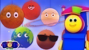 'Planets Song + More Learning Videos & Nursery Rhymes by Bob The Train'