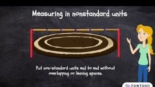 'Measuring Length and Height for Kids | Measurement using Nonstandard Units| Math for Kids'