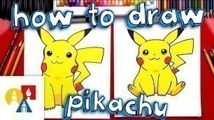 'How To Draw Pikachu (with color)'