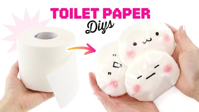 'Toilet Paper DIYs to do when you\'re BORED!! #stayhome'