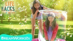 'Giant Bubble Maker + More Babysitting Games | LIFE HACKS FOR KIDS | DIY #withme'
