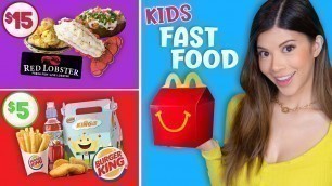 'Tasting Fast Food for Kids so you don\'t have to'