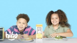 'Kids Try Plant Based Foods | Kids Try | HiHo Kids'
