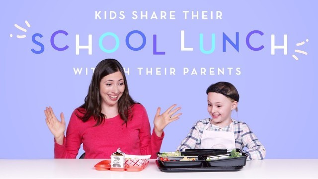 'Kids Share Their School Lunch With Their Parents | Kids Try | HiHo Kids'