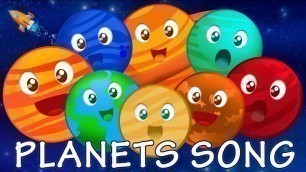 'Planet Song | Nursery Rhyme Videos For Kids, Children, Babies And Toddlers'