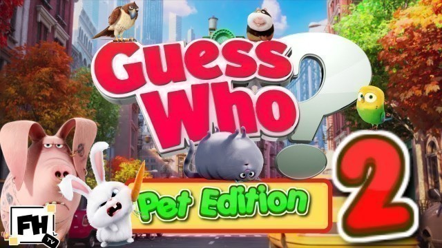 'Guess Who? Kids Fitness Pets Edition Pt. 2  | What Is This? Kids & Family Fitness'