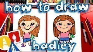 'How To Draw Hadley From Art For Kids Hub'