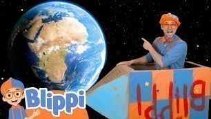 'Learning The Solar System With Blippi | Science Videos For Kids'